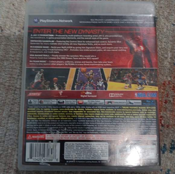 NBA 2K13 (Sony PlayStation 3, 2012) - Picture 2 of 4